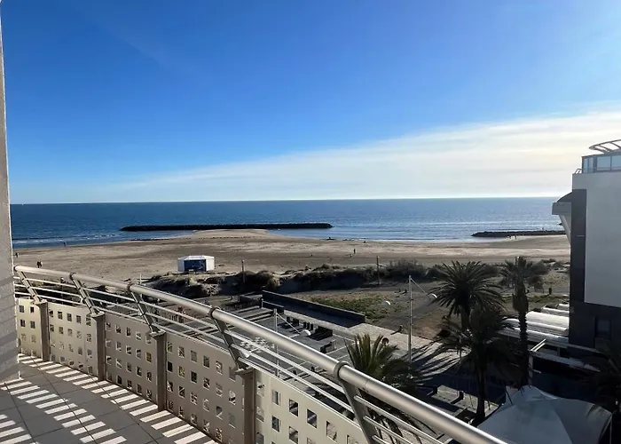 Sunset Joli 3 Pieces Avec 2 Alcoves Clim Vue Piscine Rochelongue Cap D'agde Apartment *