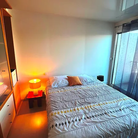 Sunset Joli 3 Pieces Avec 2 Alcoves Clim Vue Piscine Rochelongue Cap D'agde Апартаменты Агд