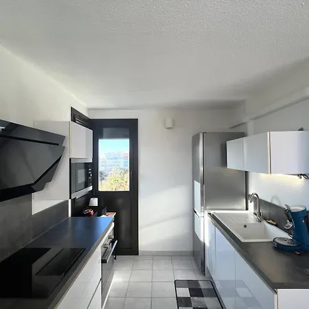 Sunset Joli 3 Pieces Avec 2 Alcoves Climatisation Et Wifi Vue Piscine Rochelongue Cap D'agde *
