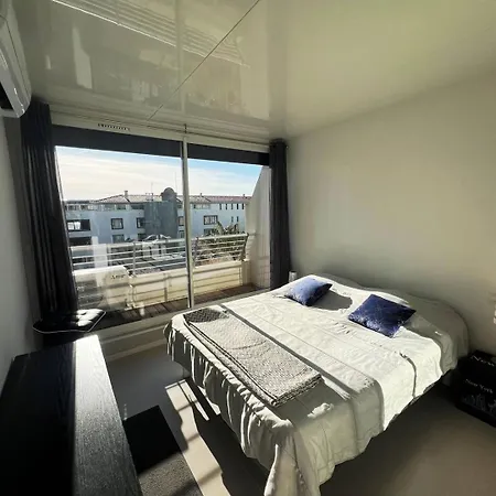 Apartman Sunset Joli 3 Pieces Avec 2 Alcoves Climatisation Et Wifi Vue Piscine Rochelongue Cap D'agde