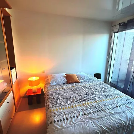 Sunset Joli 3 Pieces Avec 2 Alcoves Climatisation Et Wifi Vue Piscine Rochelongue Cap D'agde * Agde